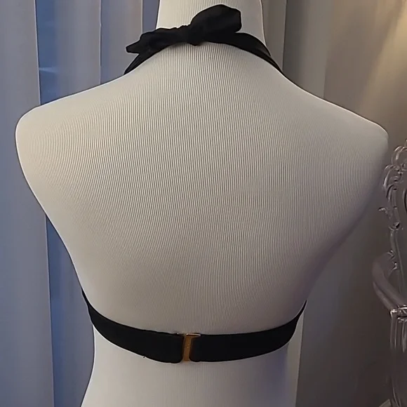 Aguaclara Designer Black Bikini 2 pc Made in Peru Size Medium - Picture 6 of 10